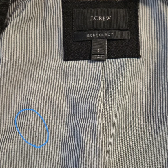 J. Crew "Original Schoolboy" Gold Button Blazer - Picture 9 of 15